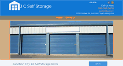 Desktop Screenshot of junctioncitystorageks.com